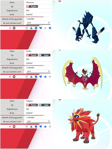 Necrozma lunala solgaleo - necrozma,