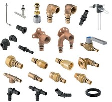 Geberit Mepla Fittings Bogen Kupplung Verschraubung Übergang  Rohr Wandscheibe