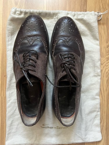 Santoni budapester brogue - santoni,