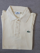 Lacoste Polohemd, gelb, Gr. 3