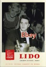 elvis Postkarte Paris 1959 Lido, Army