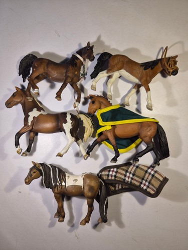 Konvolut schleich pferde ca - 5,