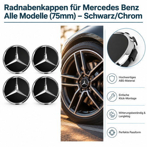 Radnabendeckel 60mm - 4x,