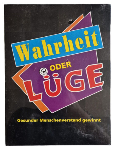 Wahrheit oder lüge mb - oder,