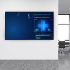 Große Projektionswand 130 Zoll Projektor 16:9 für Outdoor-Video-Projektoren Neu