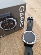 Garmin fēnix 5X GPS Multisport Smartwatch - schwarz-silber 47mm/M