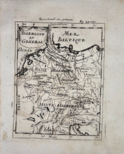 1719 Alain Mallet, Map of