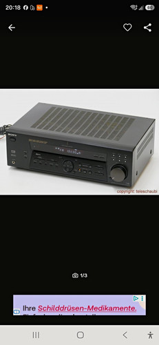 Sony str de475 receiver - sony, str-de475