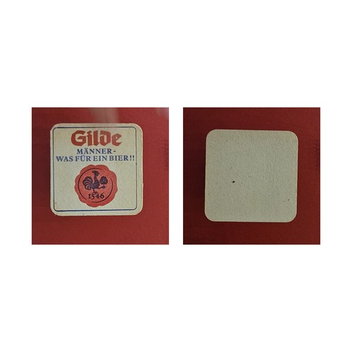Gilde blaue schrift brauerei - blaue,