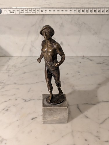 Bronzefigur franz iffland - franz, 'der
