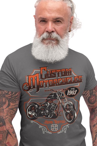 Biker shirt custom - biker,