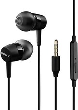 Sony Stereo In-Ear-Kopfhörer Kabelgebunden schwarz Neuware vom DE Händler MH750
