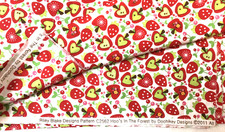 Patchwork Stoff Rest, Riley Blake, Äpfel, 134x110 cm