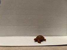 Schleich 10043 Schildkröte Mini Schwarze Augen Ohne Muster Bemalung / Weich