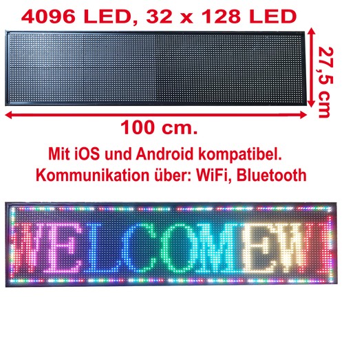 Laufschrift werbetafel außen - werbetafel,