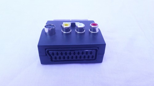 Scart adapter mit umschalter - mit,