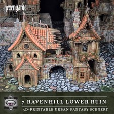 Tabletop Gelände Terrain • Haus Ruine • für Mordheim Warhammer Fantasy