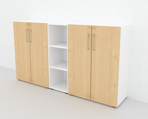 Büro schrankwand 200cm - schrankwand, breit