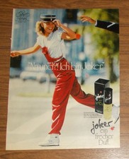 Seltene Werbung vintage Nerval JOKER Eau de Toilette - Ein frecher Duft 1979