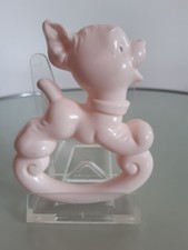 Alte Baby  Rassel von Schildkröt aus zartrosa Zelluloid