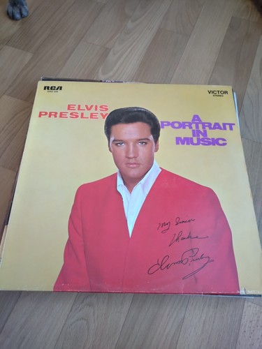 Elvis presley portrait in - -, a