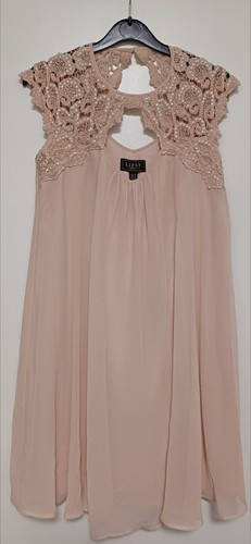 Lipsy kleid puderrose beige - kleid, puderrose/beige