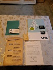 SABA Fernseher Konstanz T 127 V Bedienungsanleitung Einstellung Service Garantie