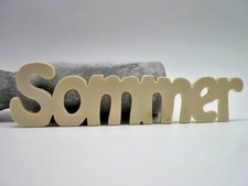 Schriftzug Sommer aus