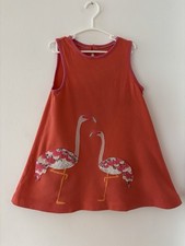Mini Boden Kleid Flamingo 4-5