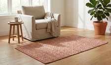 Jute baumwoll teppich ancient - teppich,