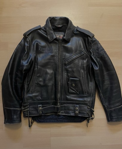 Redskins vintage leder jacke - redskins,