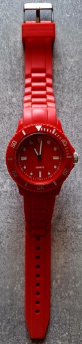 Quarzuhr armbanduhr rot - armbanduhr,