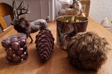 Formano u.a. Marken 5 teiliges dunkelbraunes Dekoset