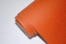 3D Autofolie GLITZER ORANGE MATT Lackfolie Klebefolie Möbelfolie Dekor Folie