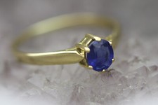 Damen Ring mit Saphir ca. 0,54