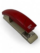 Leitz 5504 Hefter Rot - Hochwertiger Bürohefter Vintage Design