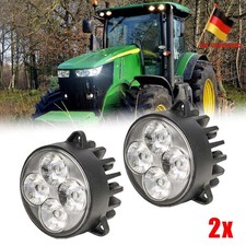 2 Stück LED-Fronteinsatz-Scheinwerfer für John Deere Traktor 6M 6R 6RC 7R-Serie