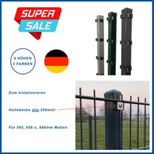 GEWA Pfosten Doppelstabmatten