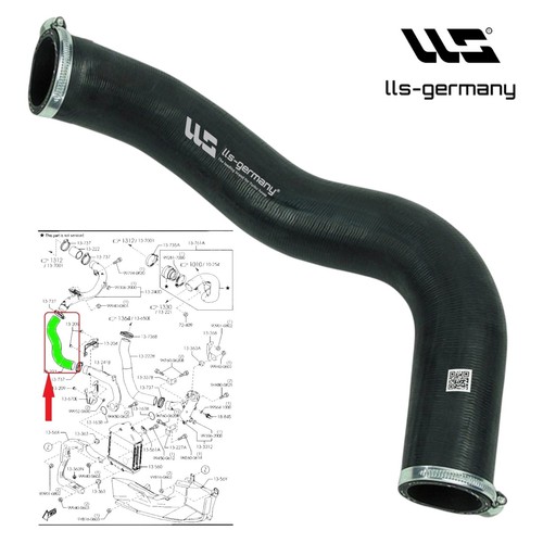 Luftschlauch für mazda cx7 - luftschlauch,