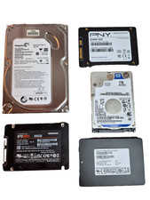 SSD / HDD Konvolut Festplatten 2,5 u. 3,5 Zoll getestet! 1 TB HDD 500 GB SSD u.a