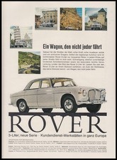 Rover P5 - Reklame Werbeanzeige Original-Werbung 1962