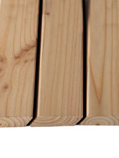 40 m² Douglasie 16x118x4000 mm Rhombus Profilholz Terrassendielen Lärche farbig