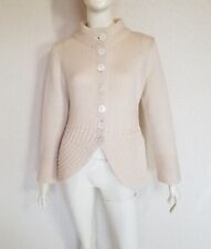 Madeleine Kuschelige Sehr feminine sehr dicke Kaschmir Strickjacke Grobstrick