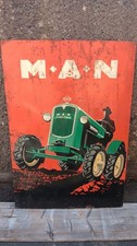 Schild Blechschild MAN 🚜
