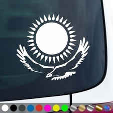 Kasachstan Aufkleber Wappen