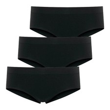 Jockey Damen Hipster-Slips, 3er Pack - Seamfree Hipster, Low Rise, einfarbig ...