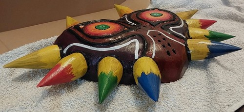 Majoras mask wood - mask,, work