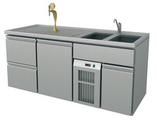 Biertheke 2 Becken rechts und