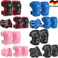6X Schonerset Kinder Protektoren Schützer Inliner Schutzausrüstung Knieschoner .