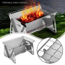 Tragbarer faltbarer Grill BBQ Grill Holzkohle Herd Outdoor Camping Kocher
